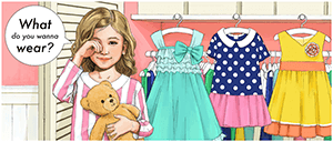 アパレル通販サイトメインイラスト