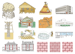 建築知識 2021年12月号「洋風住宅・洋館の用語図鑑」